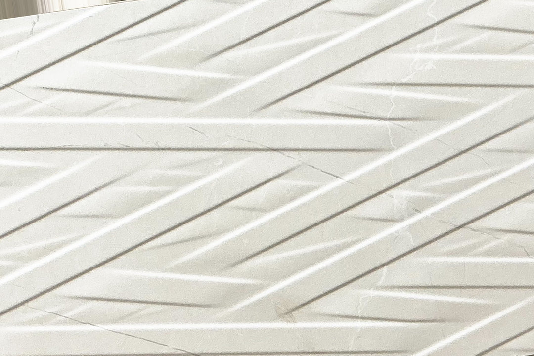White Tile 16×32 — 6017 HL, structured, full view