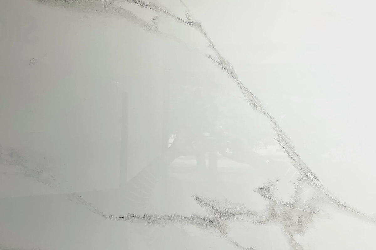 White Polished Tile 24×48 — 6292, full view
