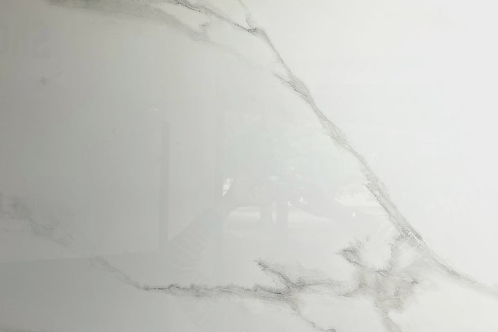 White Polished Tile 24×48 — 6292, full view