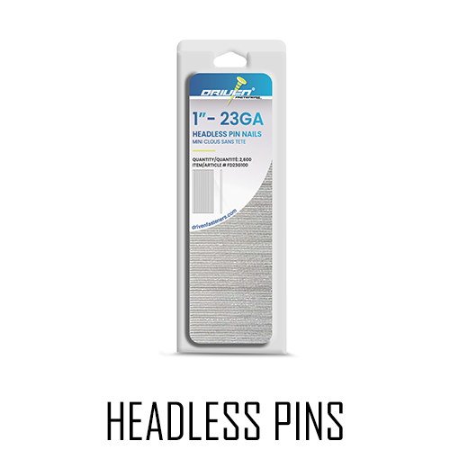 Headless Pins - Accessories at Gracious Flooring