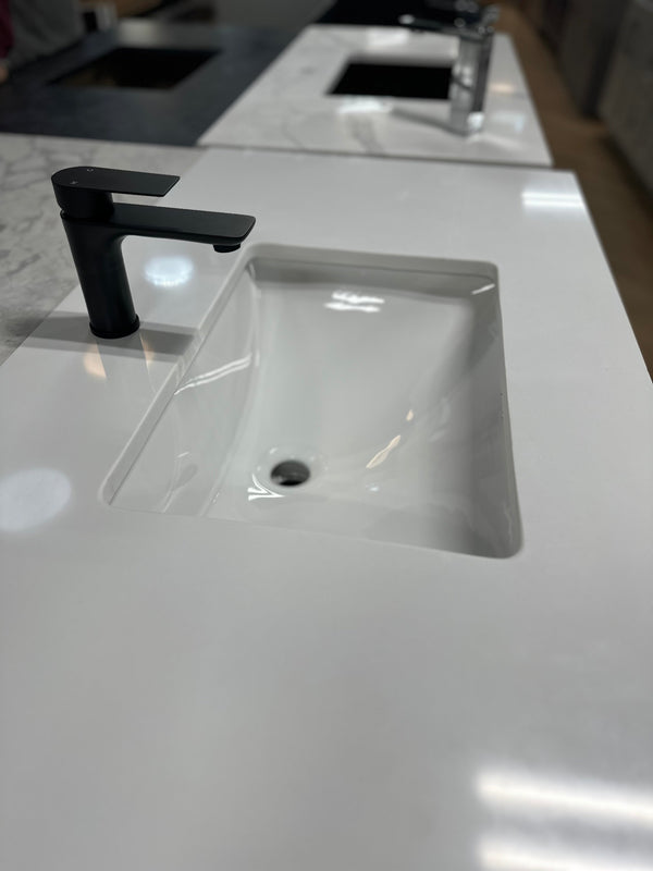 Pure White (single Sink) 49'' - Countertops at Gracious Flooring