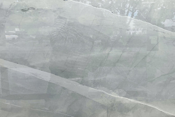 Amaretto Grey Glossy Tile 24×48, full view