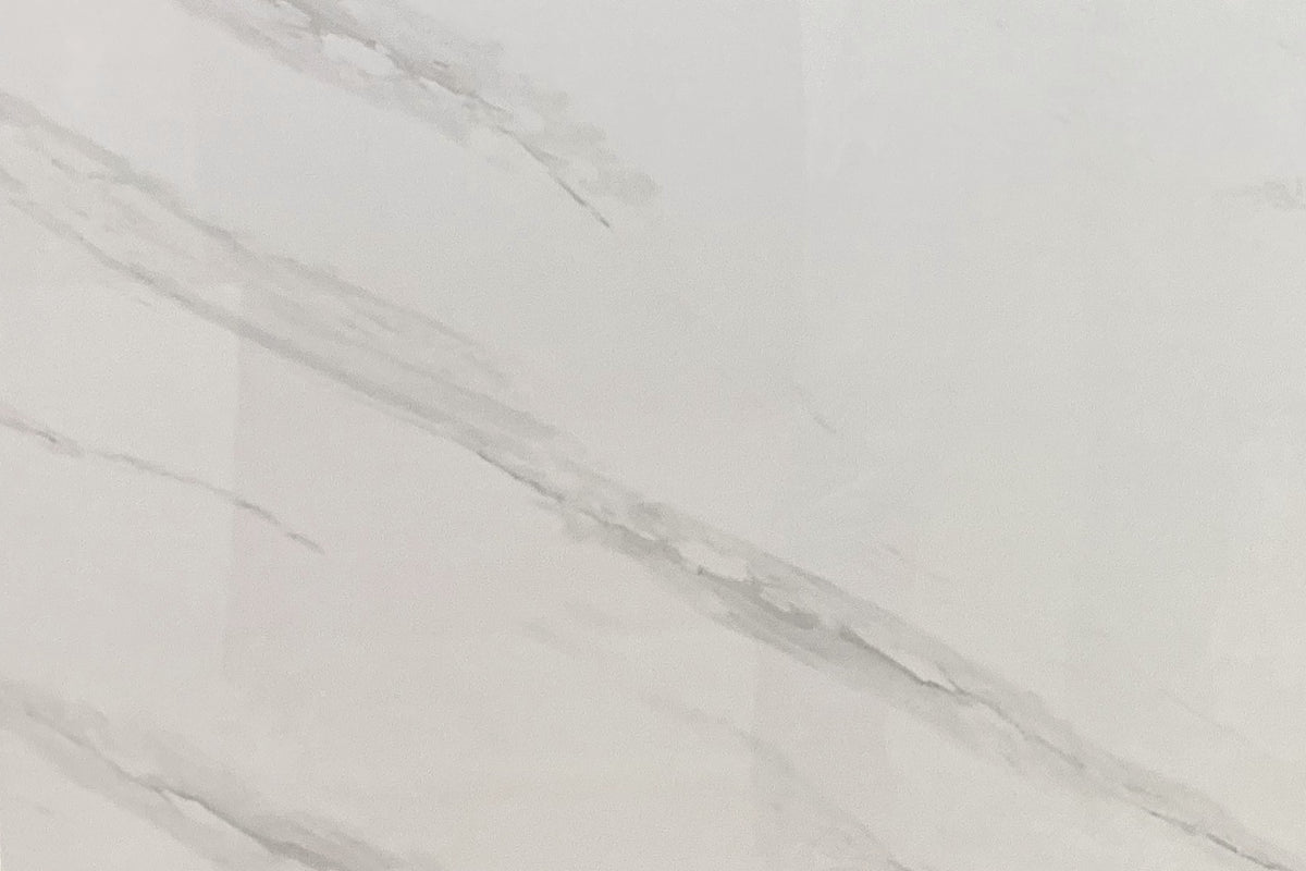 White Glossy Tile 24×24 — EUT-11, full view