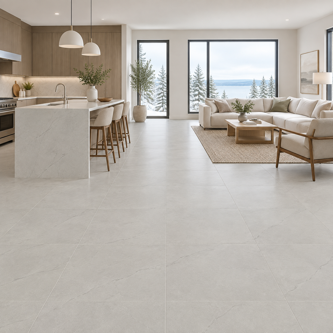 Beige Tile 24×24 — EUT-45, an illustration of it installed