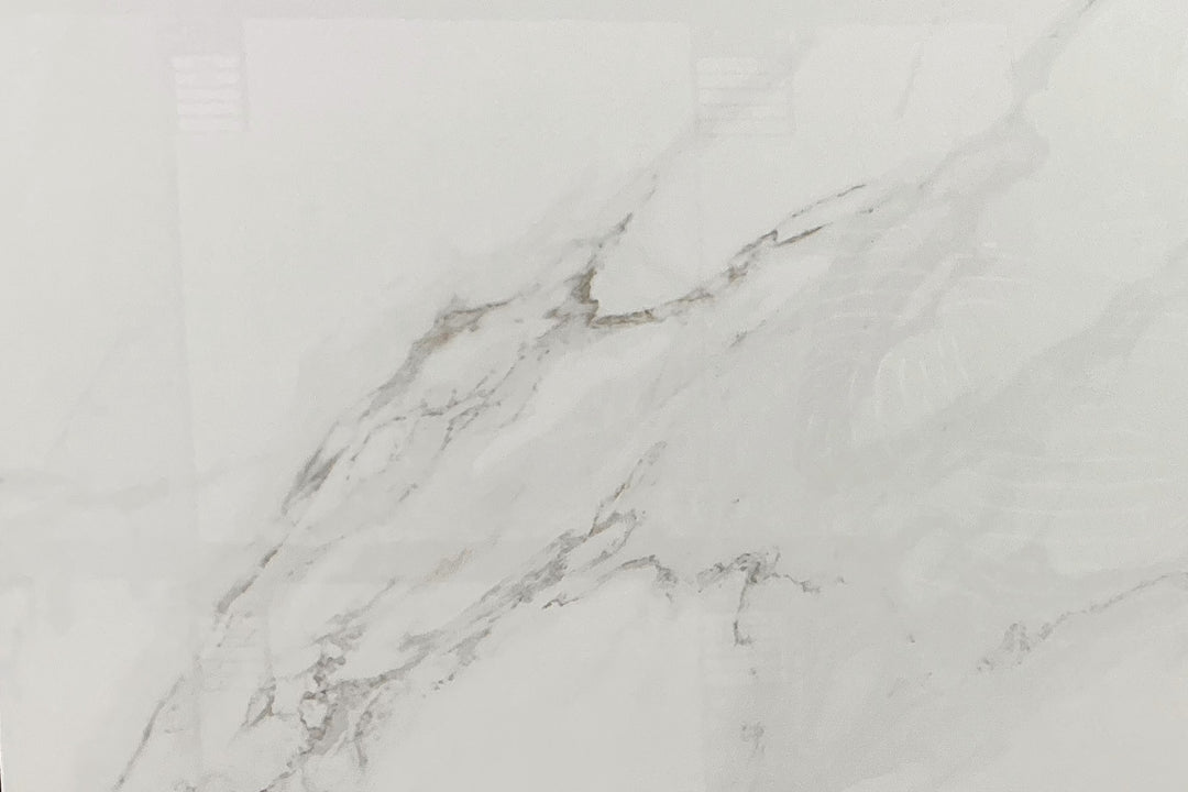 White Tile 24×24 — GL-009, glossy, full view