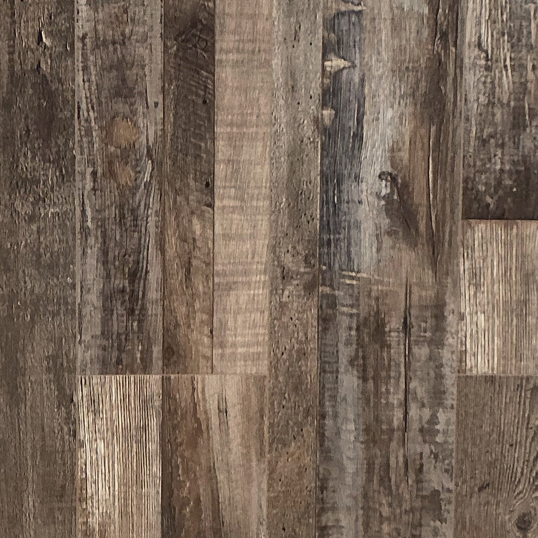 Grey Vinyl Plank 7×48 — GS-22, full view