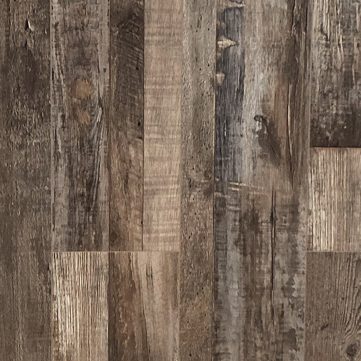 Grey Vinyl Plank 7×48 — GS-22, full view