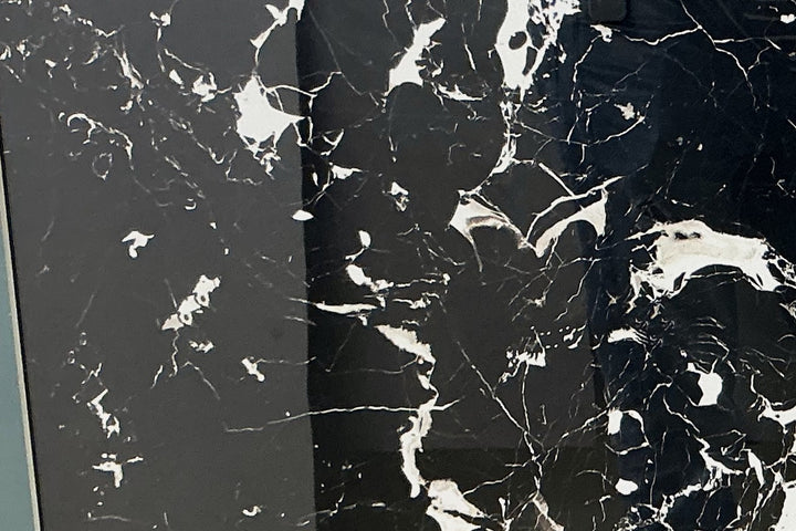 Ocean Black Tile 24×48, glossy, full view