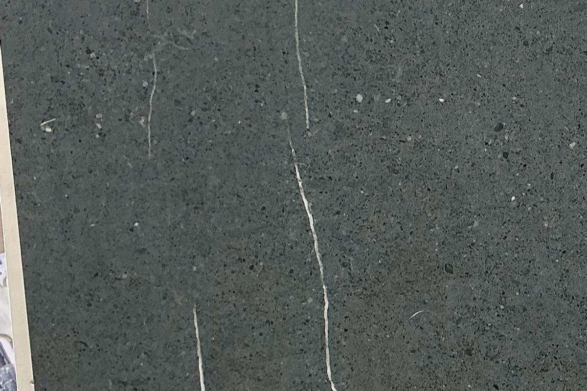 Pietra Grey Matte Tile 24×24, full view