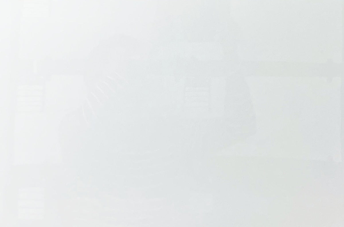 Plain White Tile 16×48, full view
