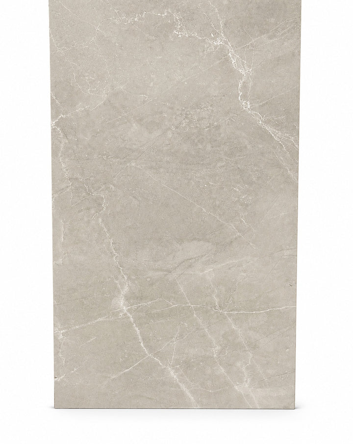 Pulpis Light Grey Glossy, 12×24, tile, full view