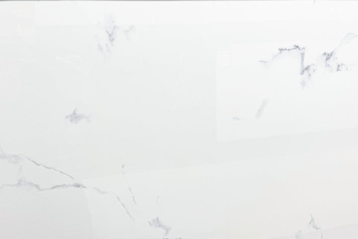 Satvario White Glossy Tile 24×48, full view