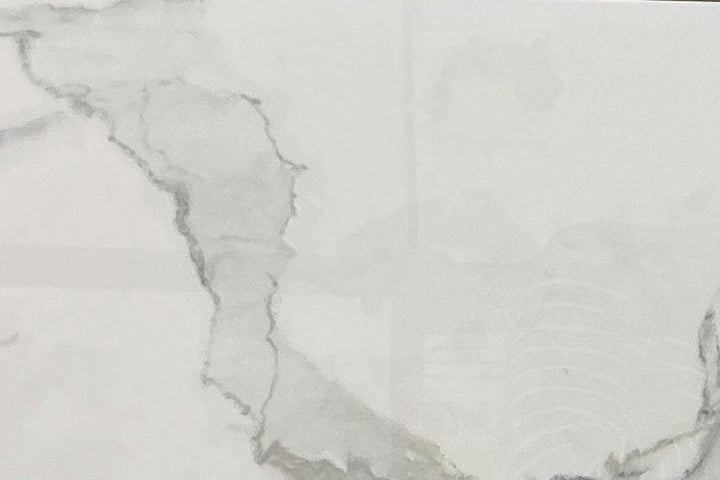 Thasos White, 12×24 glossy, tile, full view