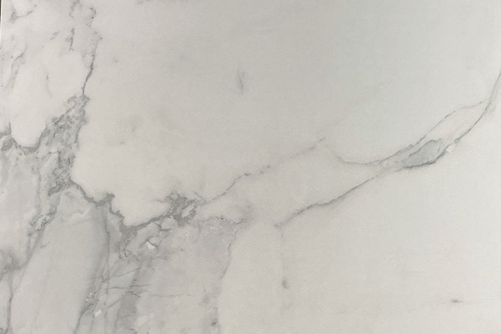 Thassos White, 24×24 matte, tile, full view